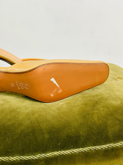 Mules vintage in vera pelle Villastrà – Made in Italy | Taglia 36