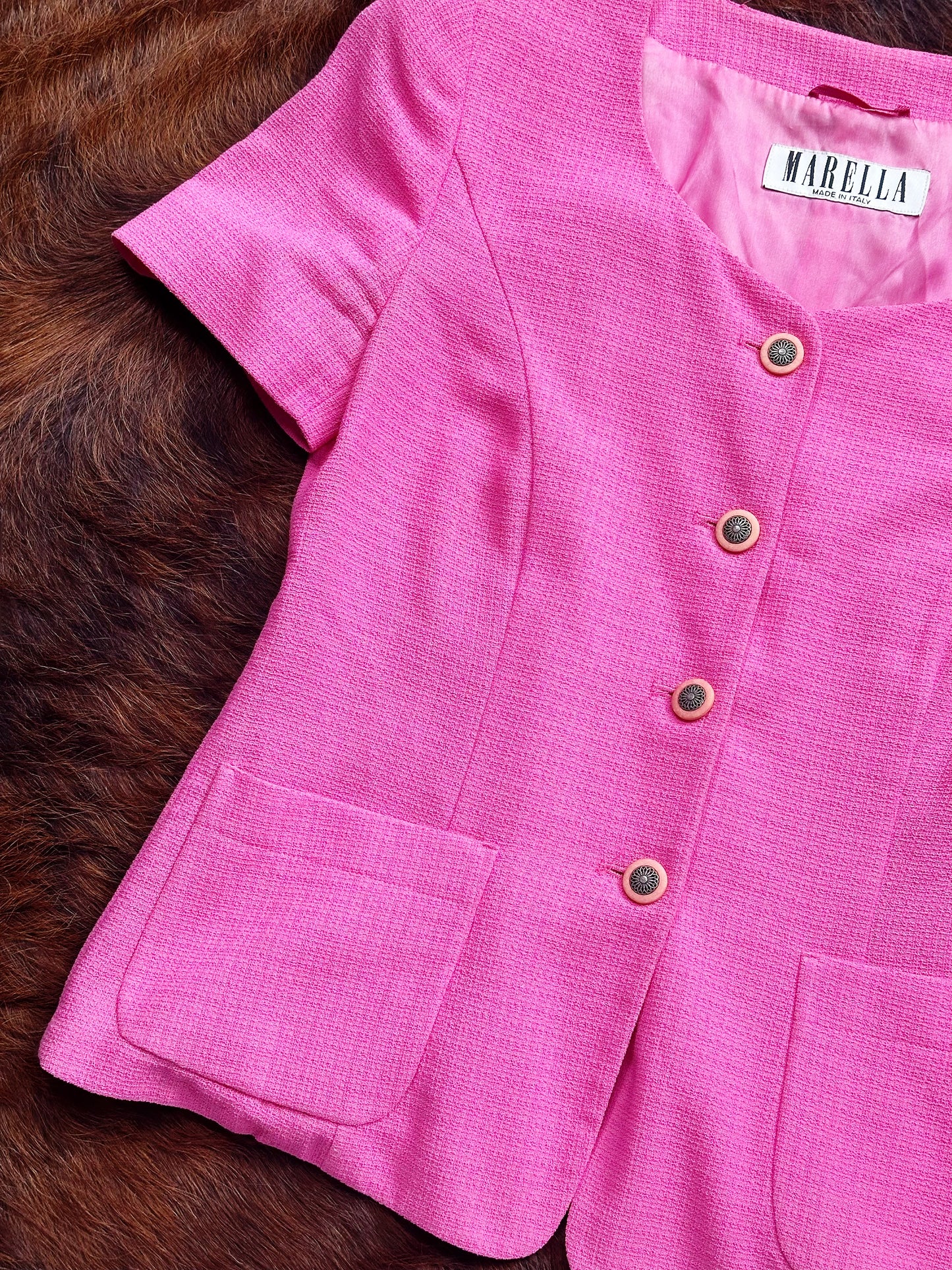MARELLA - Giacca Vintage Fucsia