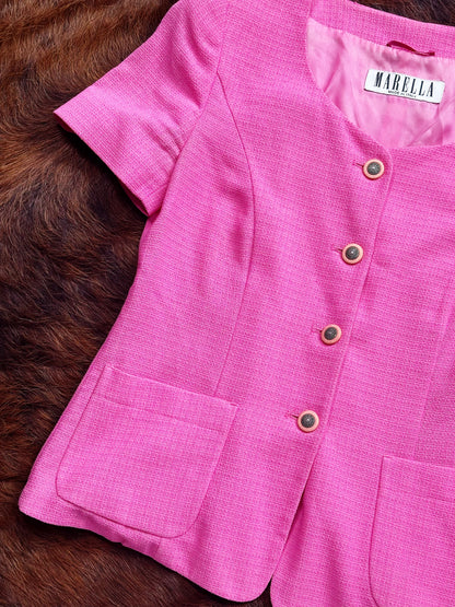 MARELLA - Giacca Vintage Fucsia
