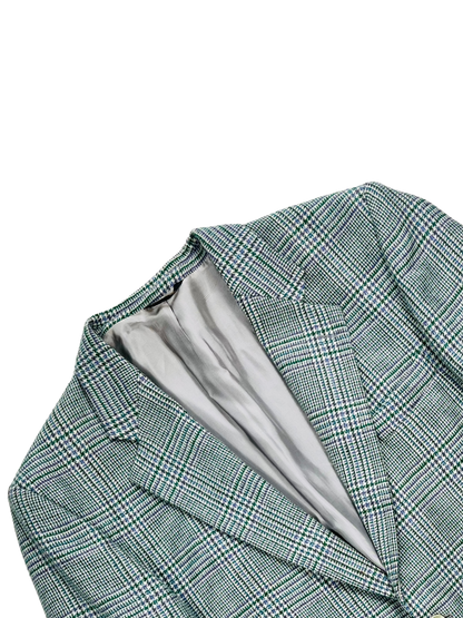Blazer in pura lana pied de poule