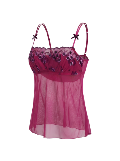 Y2k micromesh top 💕🌸