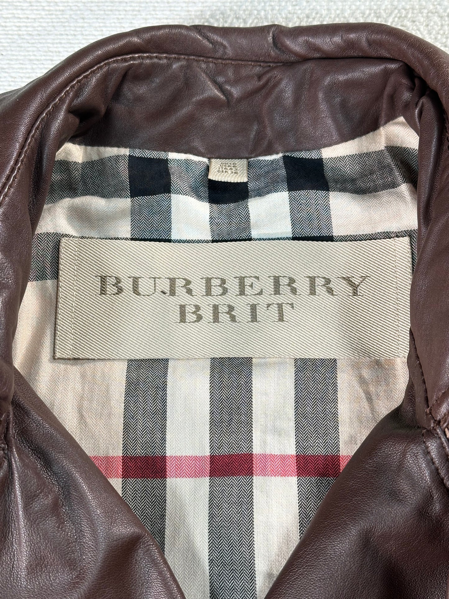 BURBERRY - Trench in pelle