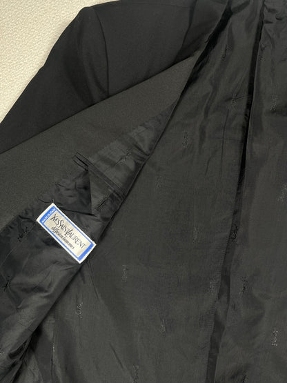 YVES SAINT LAURENT - Giacca smoking nera