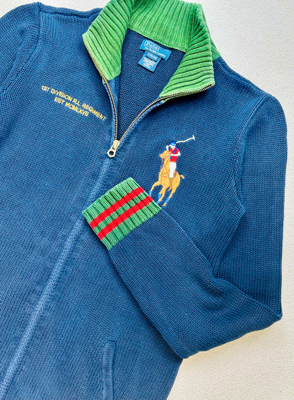 POLO RALPH LAUREN -  DESCRIZIONE Maglione con zip