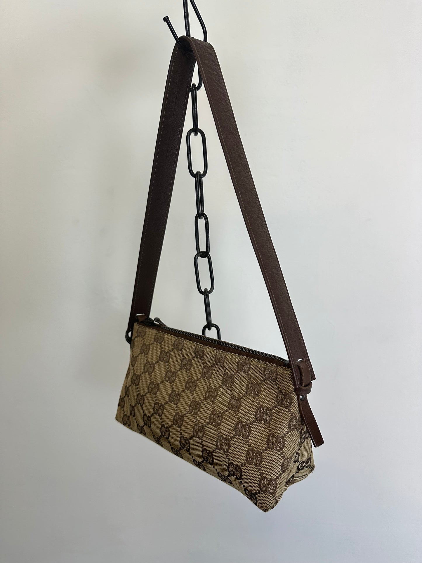 GUCCI - Pochette Abbey in Tela Monogram