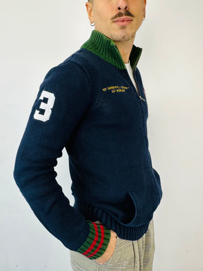 POLO RALPH LAUREN -  DESCRIZIONE Maglione con zip