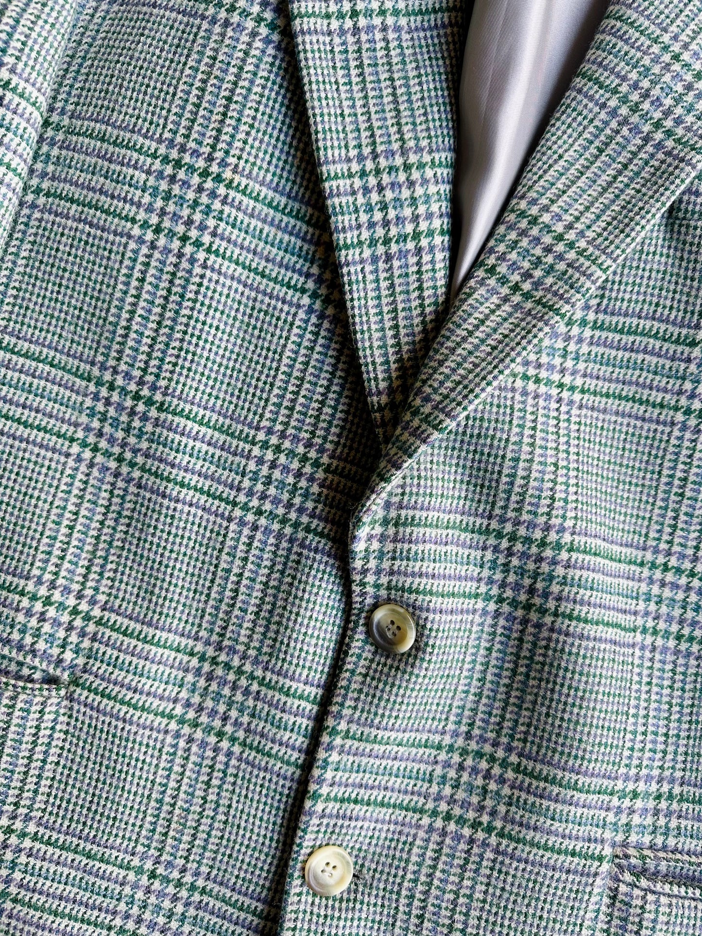 Blazer in pura lana pied de poule