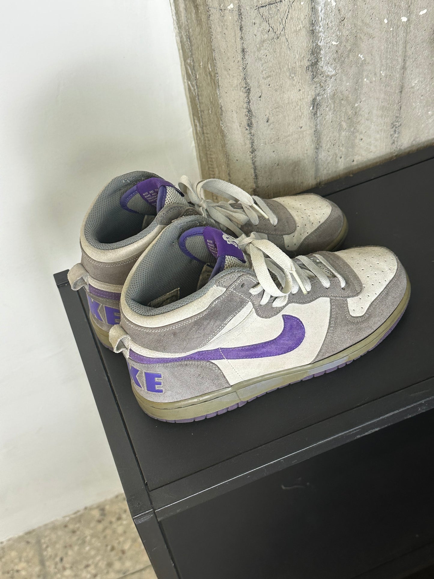 NIKE - Dunk High Premium – Purple/Gray (2009 Release) | Tg 40