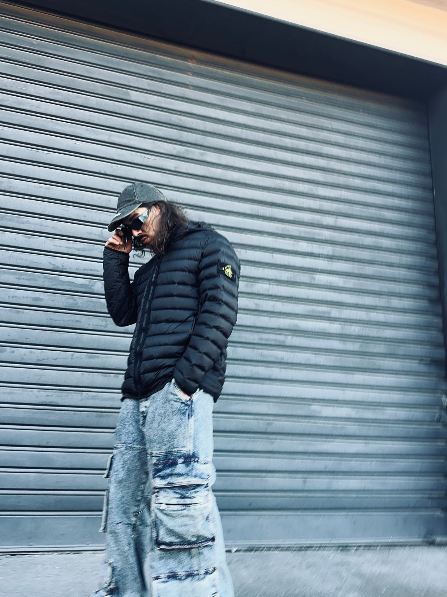 STONE ISLAND – Piumino Lightweight Hooded Jacket