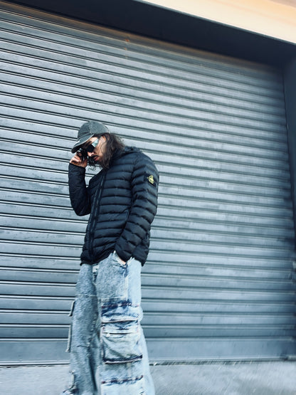 STONE ISLAND – Piumino Lightweight Hooded Jacket