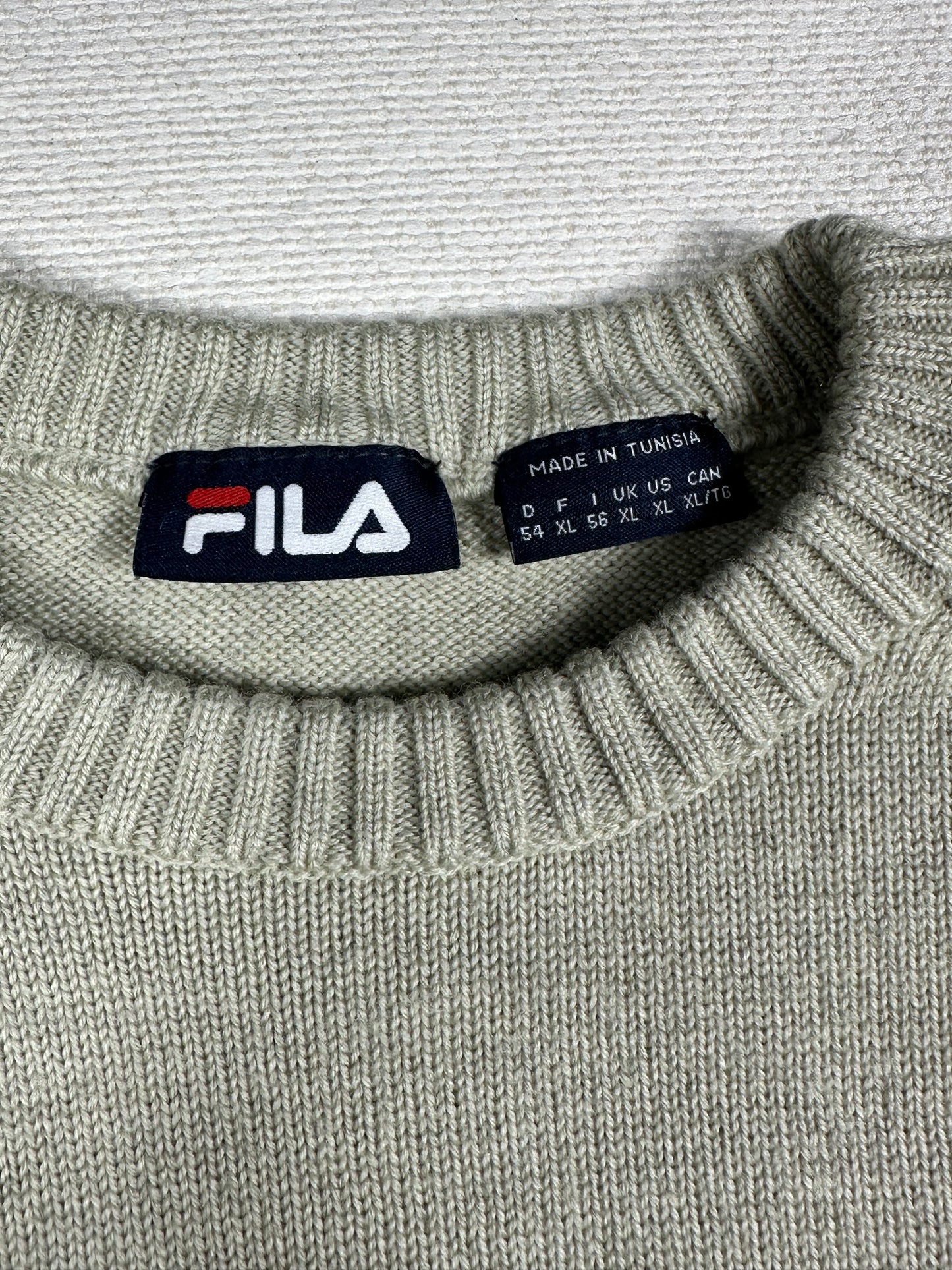 FILA - Maglione verde salvia