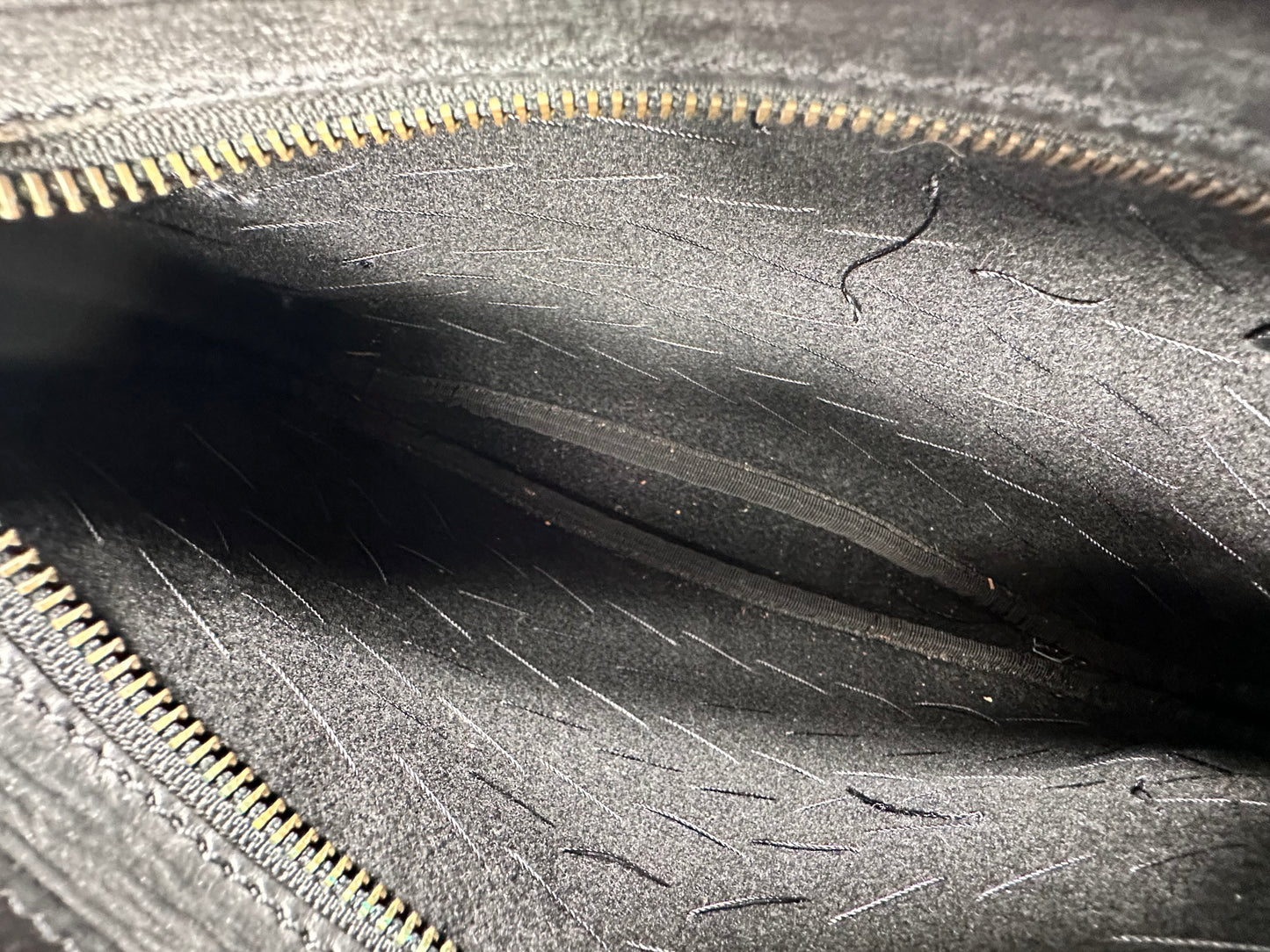 Borsa a spalla vera pelle nera