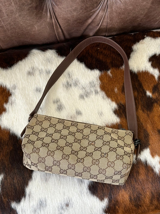 GUCCI - Pochette Abbey in Tela Monogram