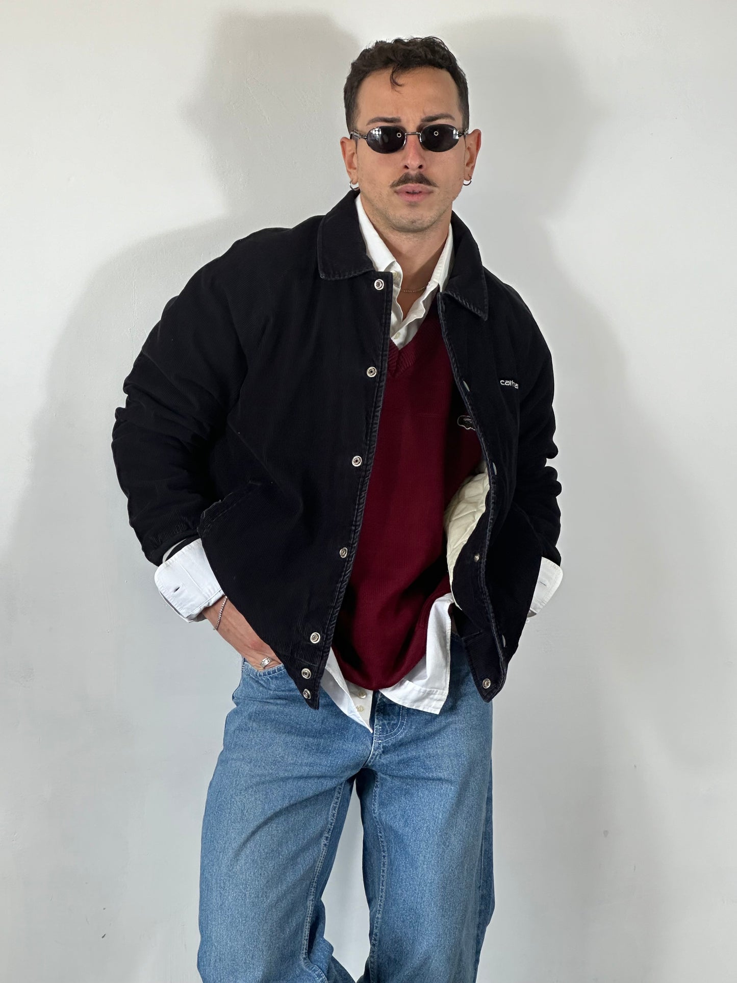 LACOSTE - Pullover burgundi