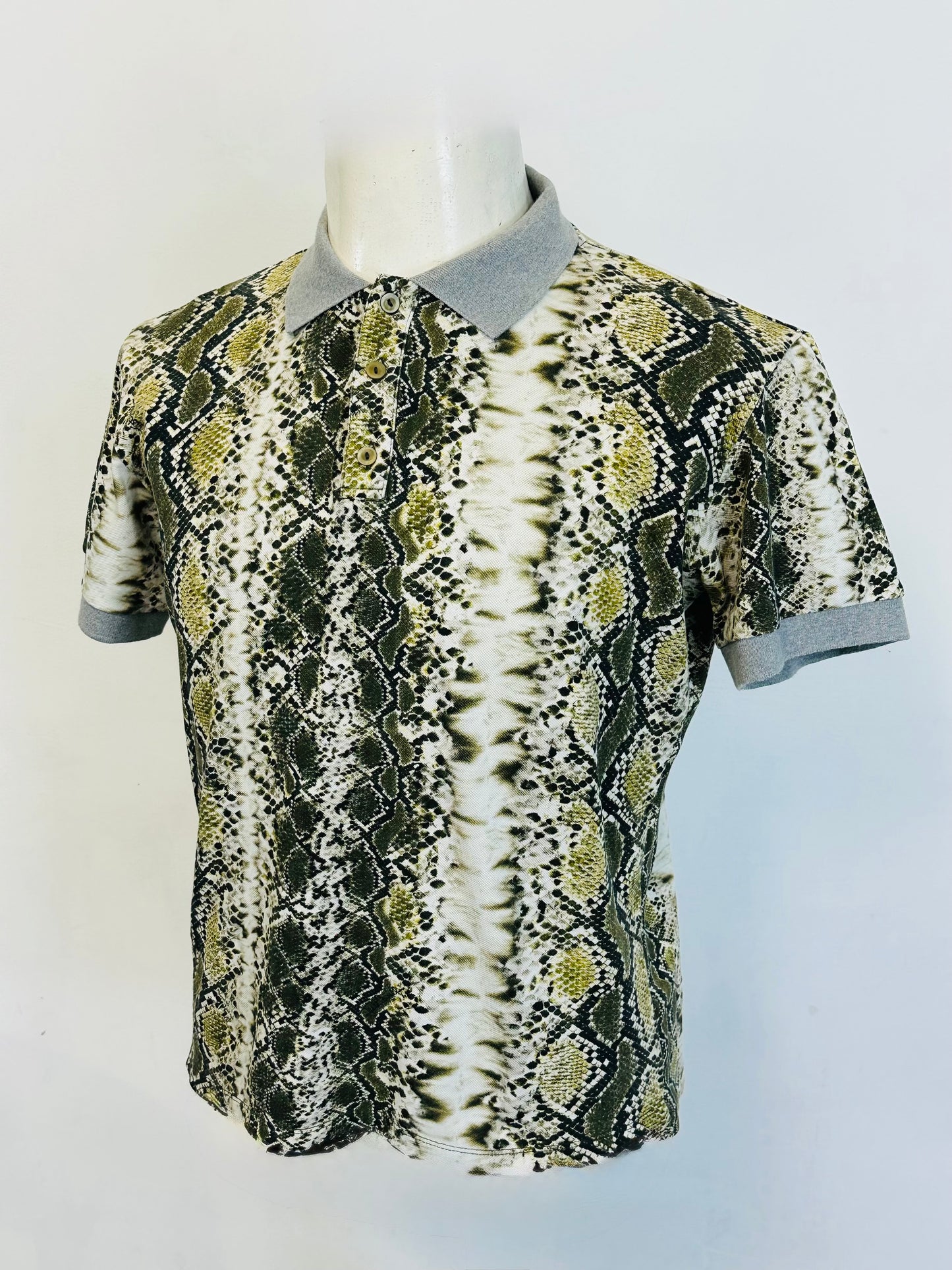 JUST CAVALLI – Polo stampa serpente | XL