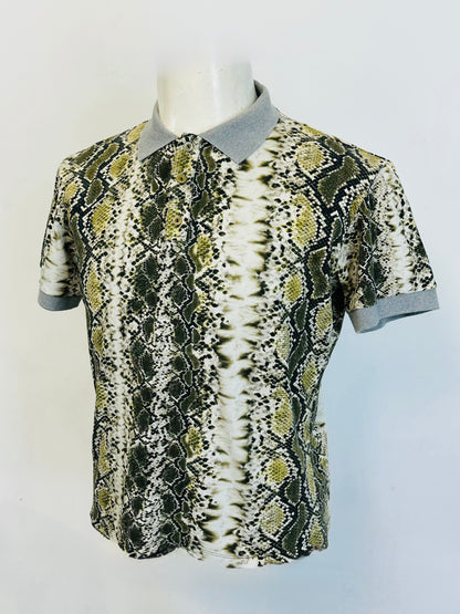 JUST CAVALLI – Polo stampa serpente | XL