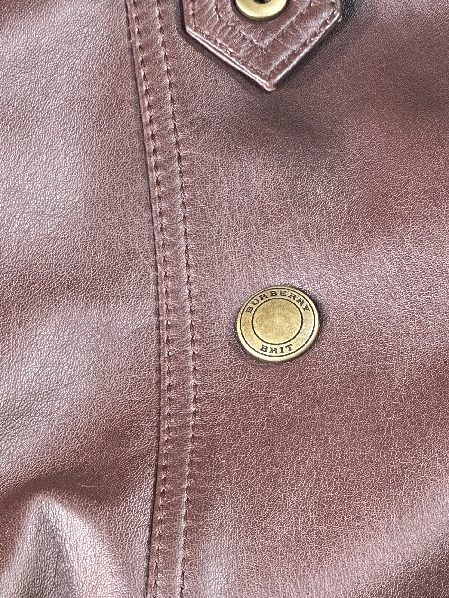 BURBERRY - Trench in pelle