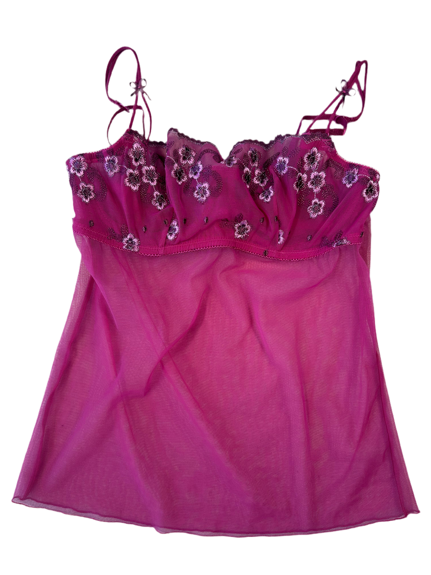Y2k micro mesh top 💕🌸