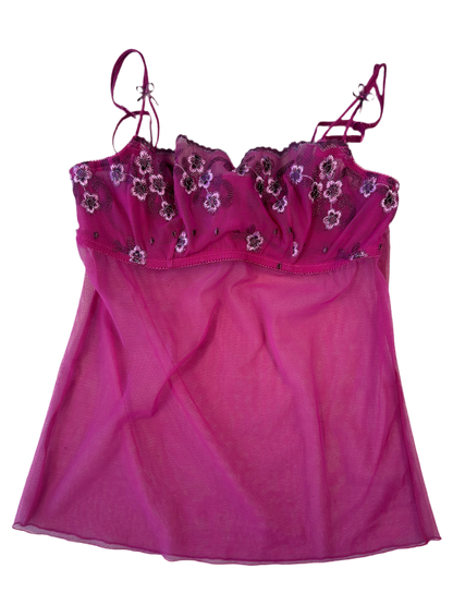 Y2k micro mesh top 💕🌸