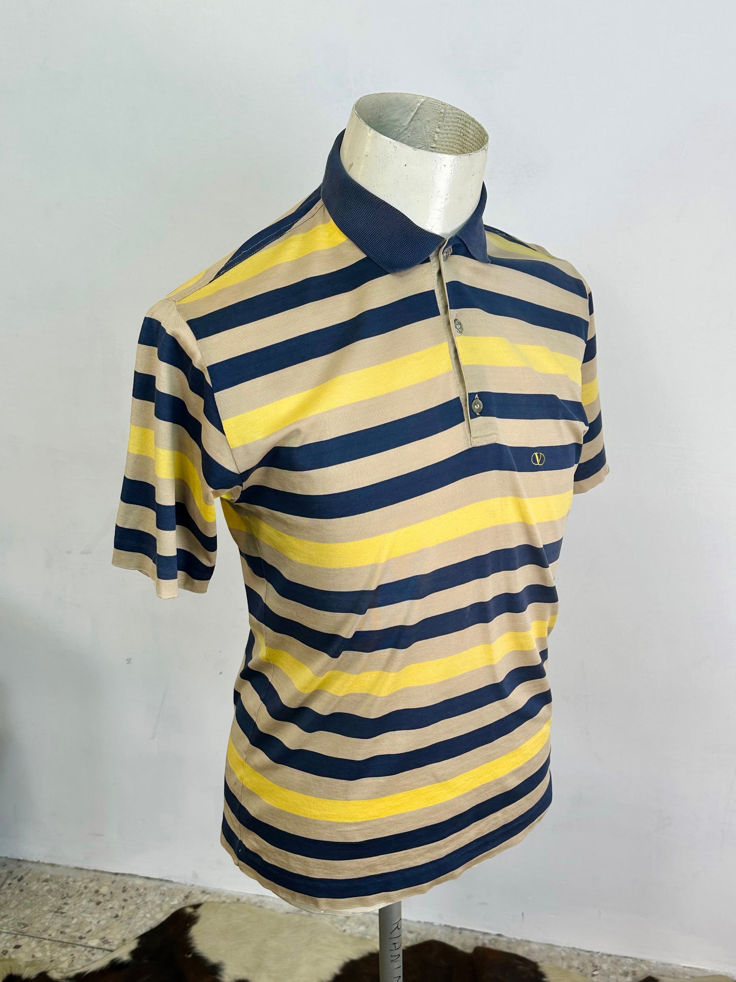 VALENTINO - Polo maniche corte a righe