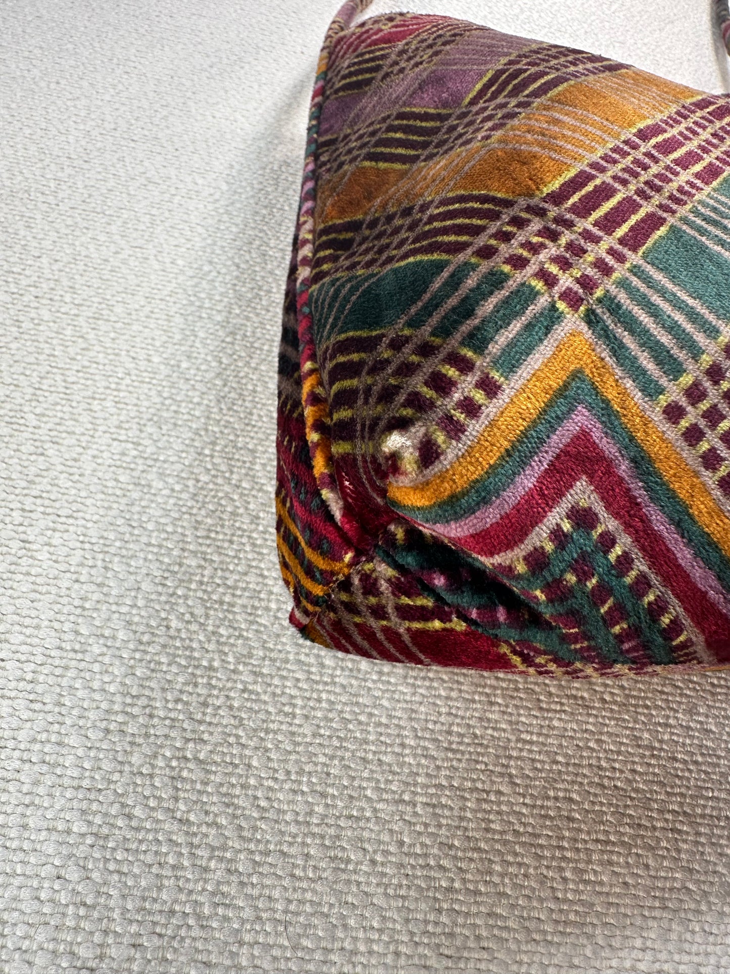 MISSONI - Borsa multicolor stampa geometrica