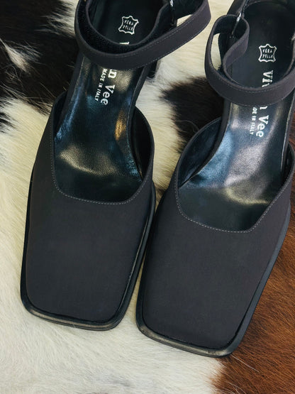 Mary Jane nere vintage Vivian Vee – Made in Italy | Taglia 38