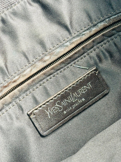 YVES SAINT LAURENT - Borsa a spalla in tela