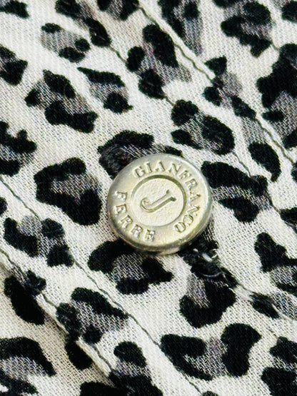 GIANFRANCO FERRÉ  - Camicia animalier