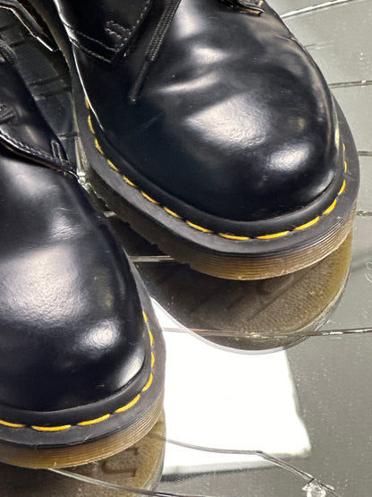 Dr. Martens 1461 - Derby Smooth Black 3 occhielli in Pelle Nera | Tg 39