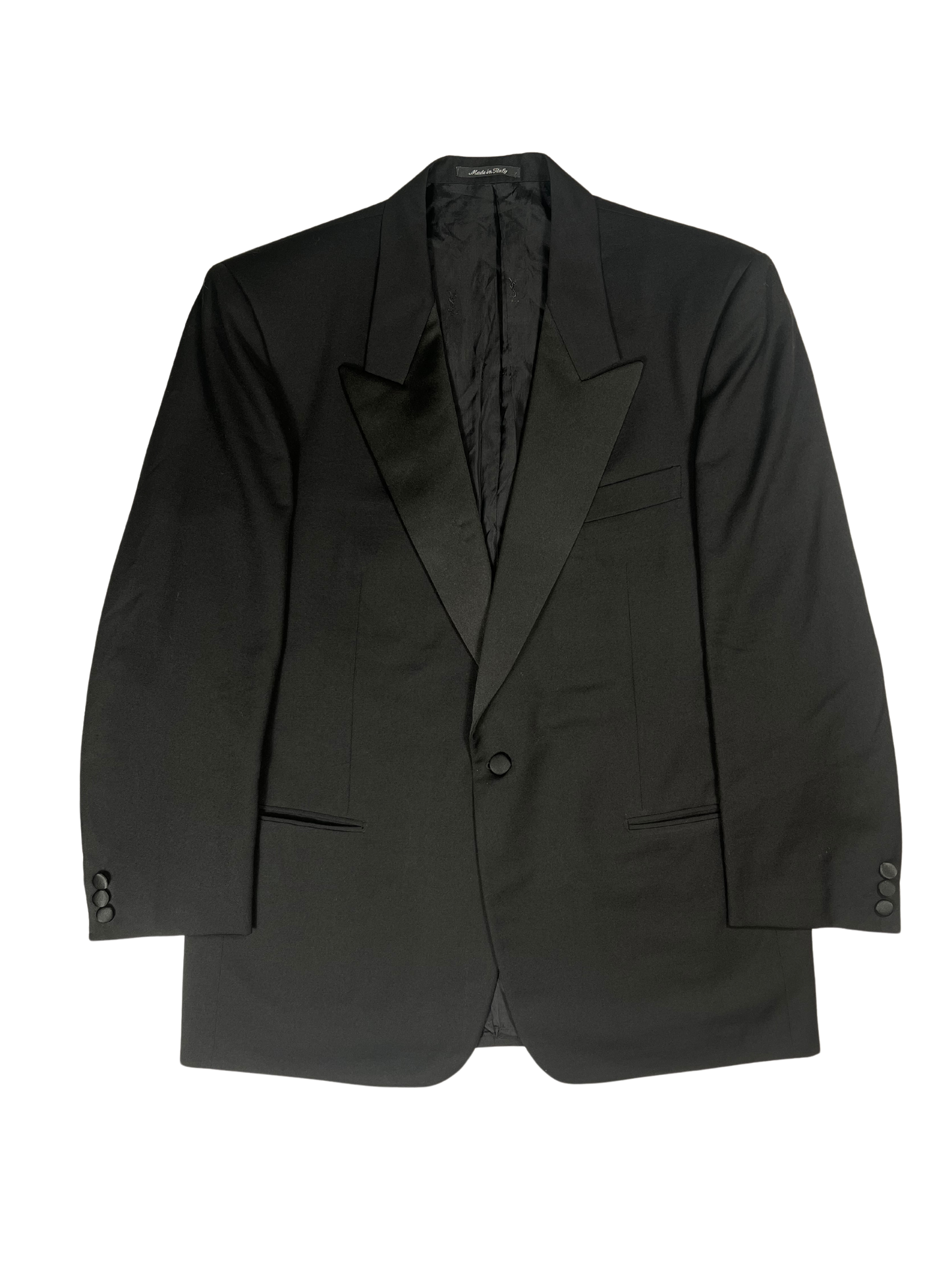 YVES SAINT LAURENT - Giacca smoking nera