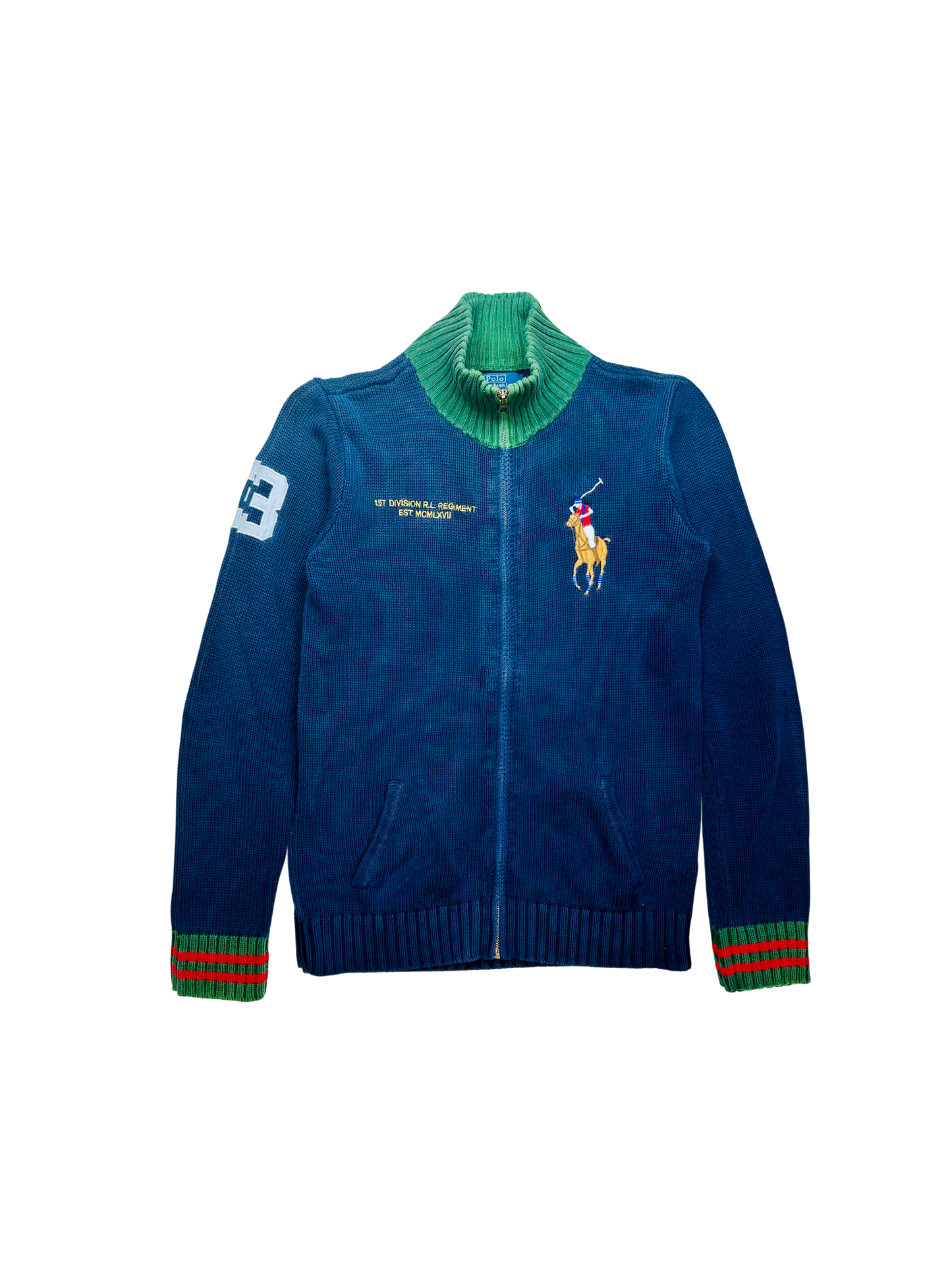 POLO RALPH LAUREN -  DESCRIZIONE Maglione con zip