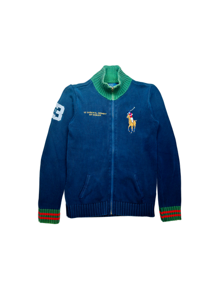 POLO RALPH LAUREN -  DESCRIZIONE Maglione con zip