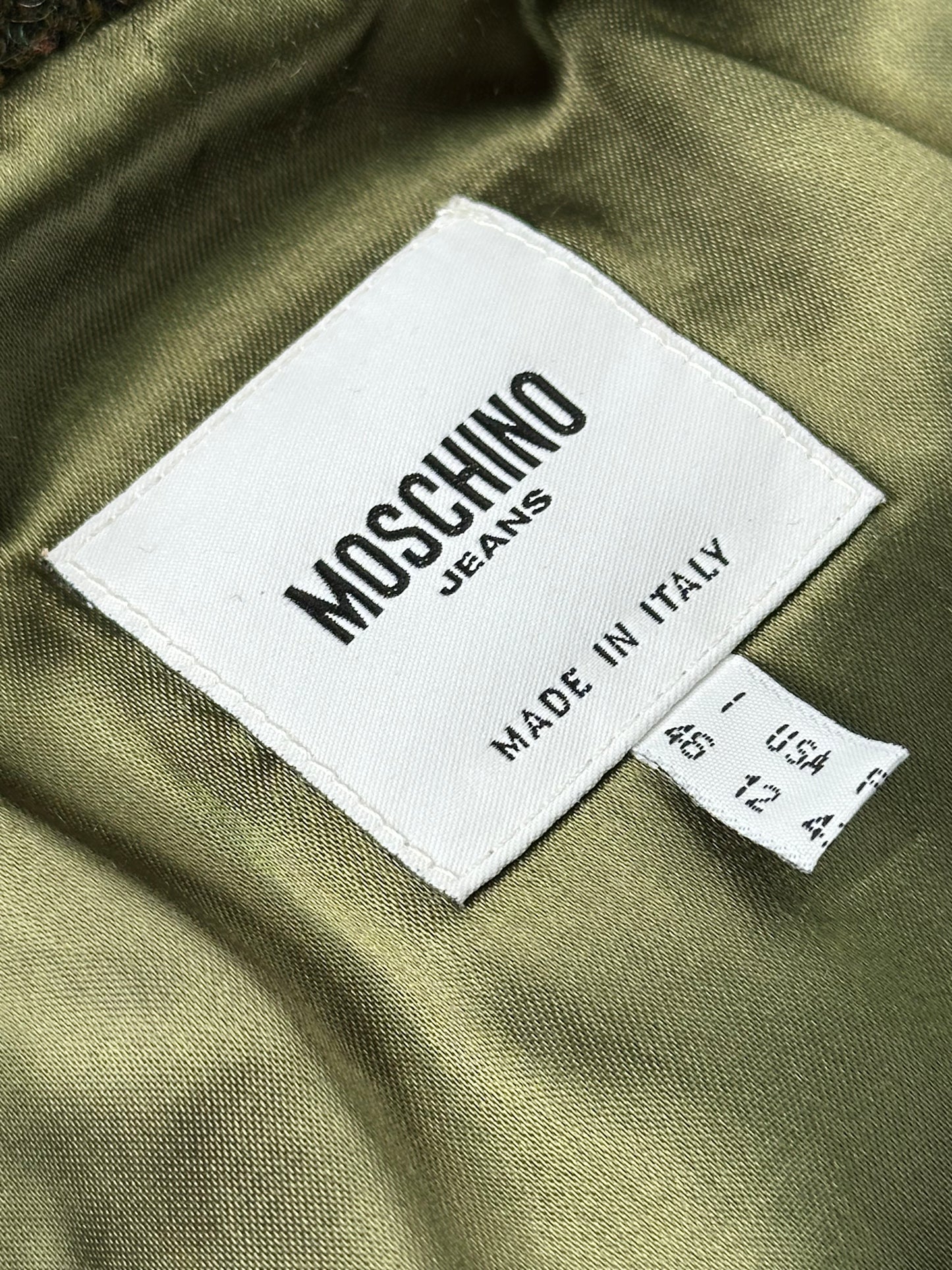 MOSCHINO JEANS - Giacca Cropped in Tweed Mélange