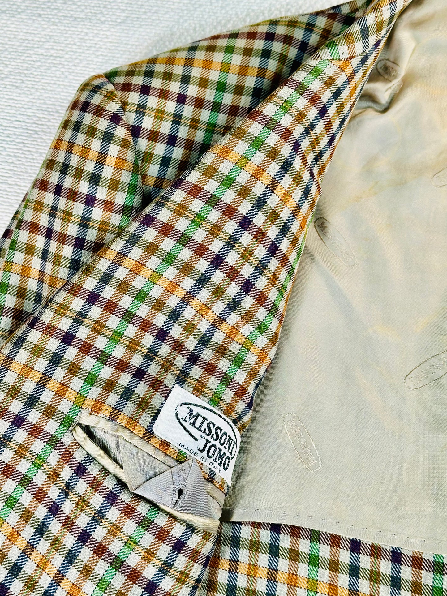 MISSONI - Giacca Blazer vintage a quadri