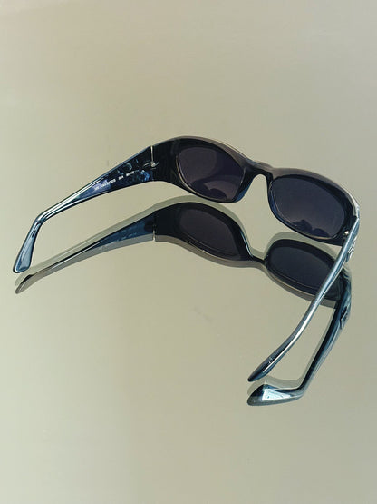 GUCCI - GG 2432/S – Occhiali da sole vintage neri Y2K Made in Italy