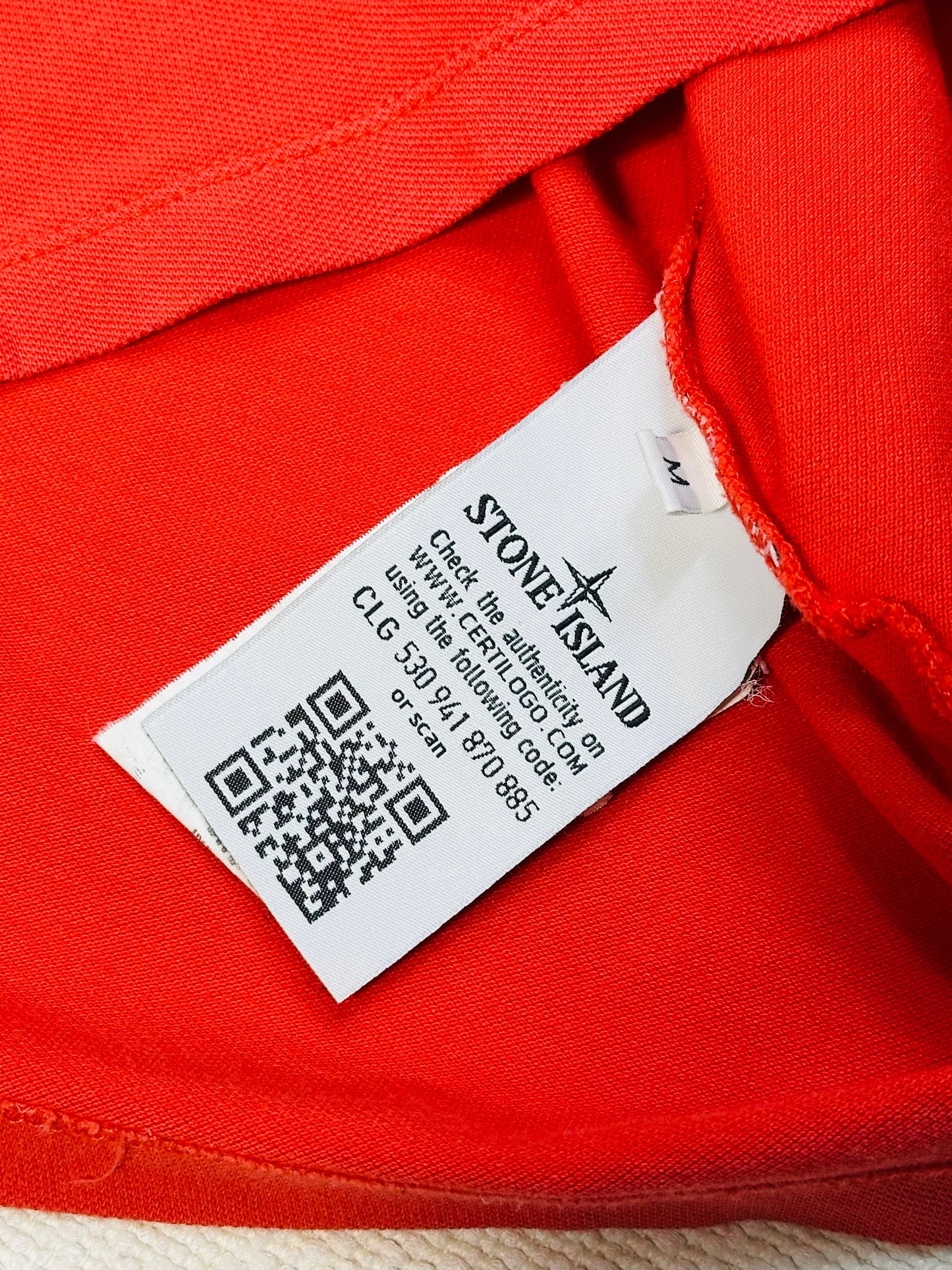 STONE ISLAND - Polo color salmone