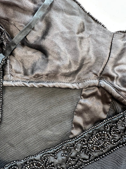 Y2k silk top