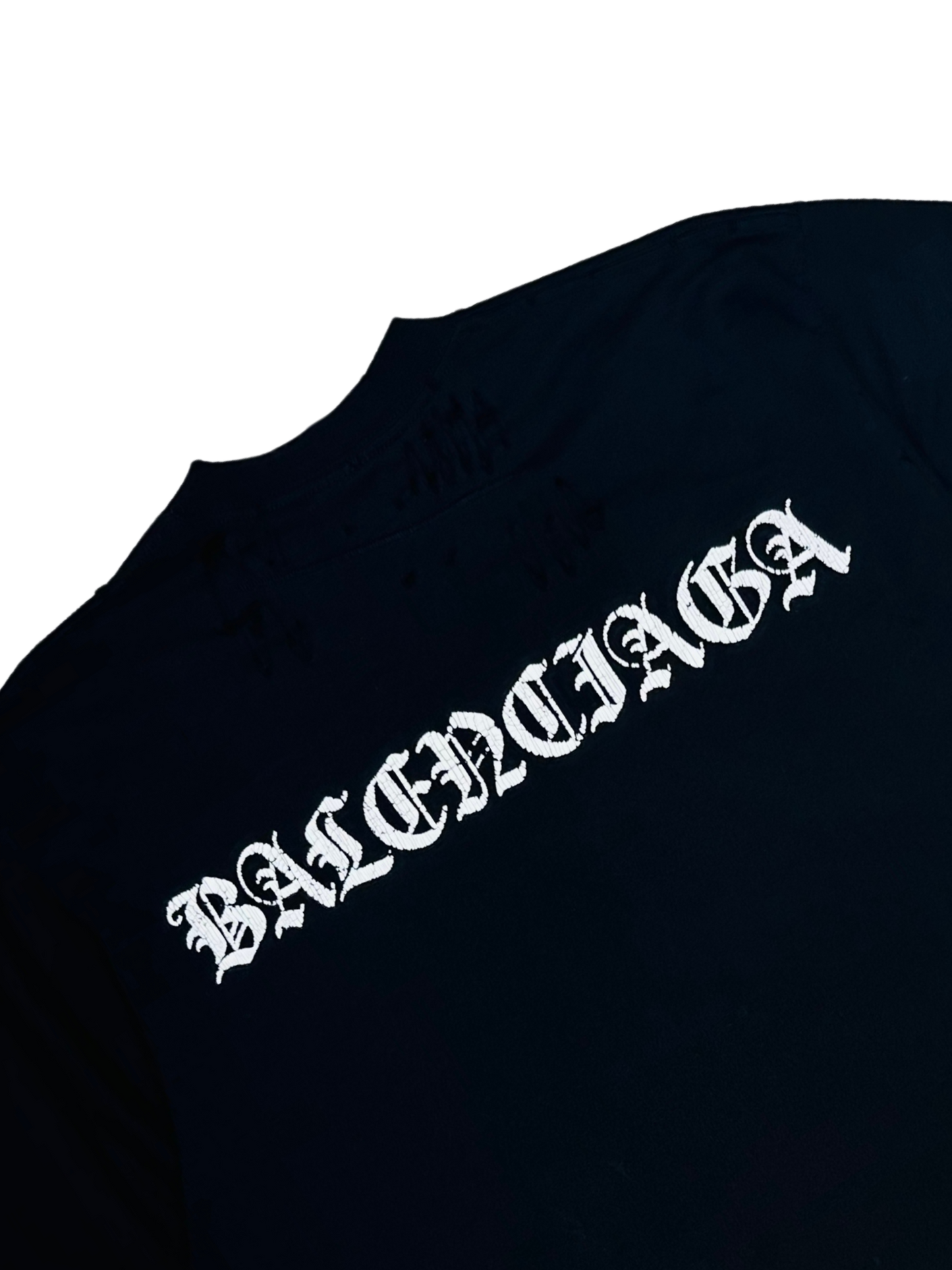 BALENCIAGA - T-Shirt Gothic Logo” Unisex – (fit oversize)