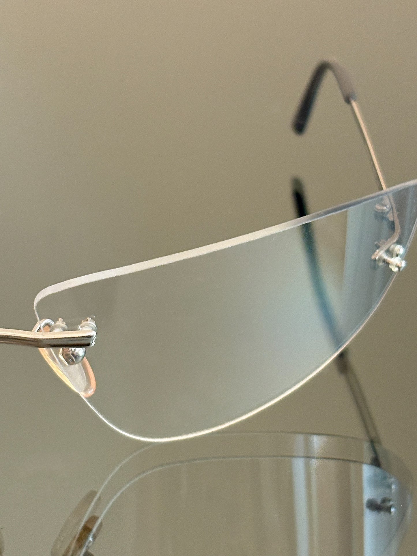 ROBERTO CAVALLI - Occhiali da sole vintage Demetra 63S – Rimless Y2K Made in Italy