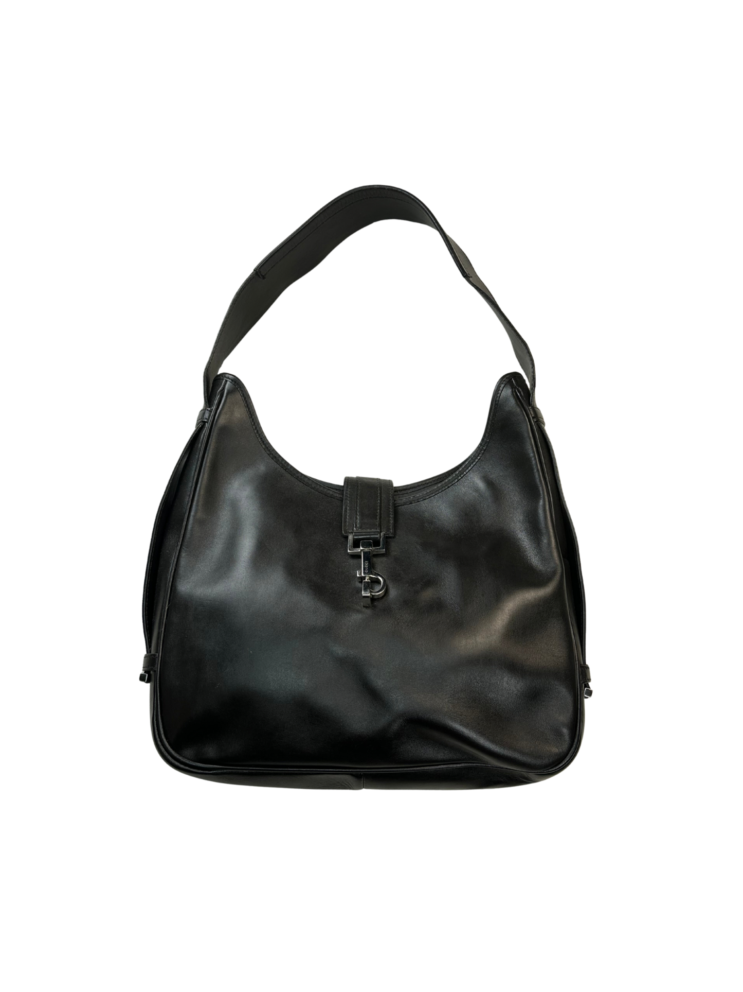 GUCCI - Jackie Hobo in Pelle Testa di moro Vintage