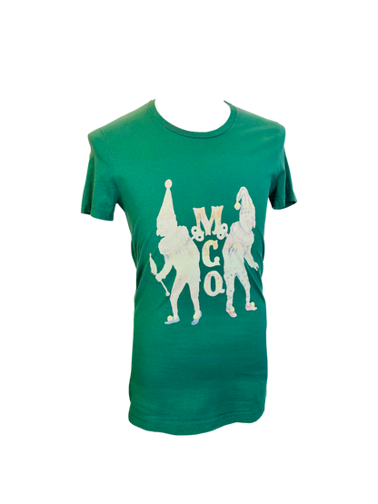 ALEXANDER McQUEEN MCQ - T-Shirt Verde Edizione Clown Grafico