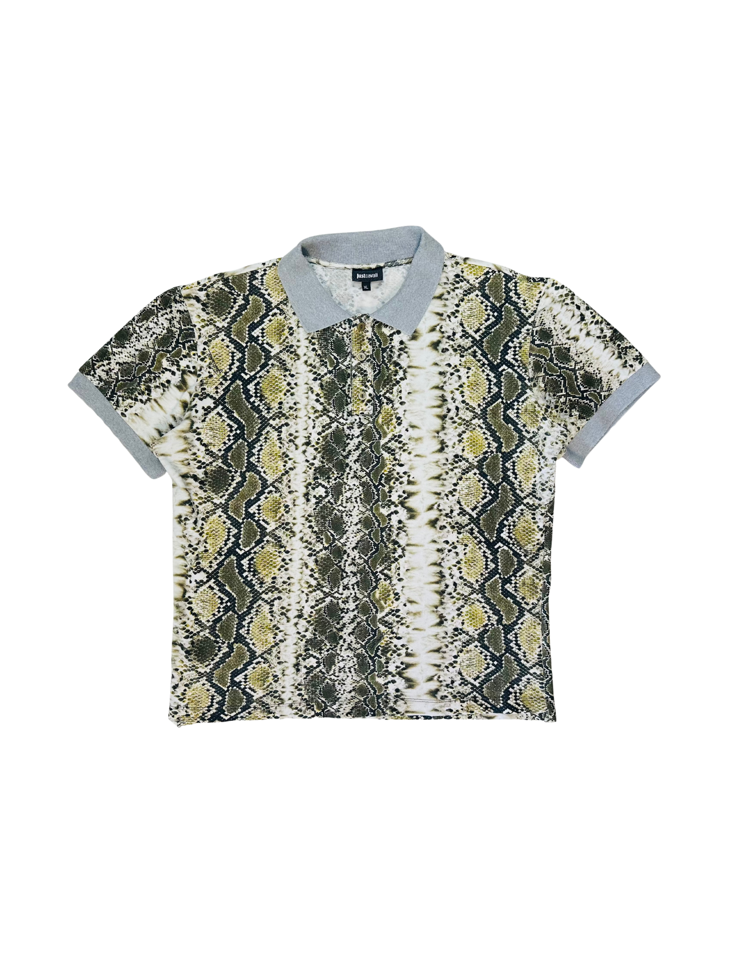 JUST CAVALLI – Polo stampa serpente | XL