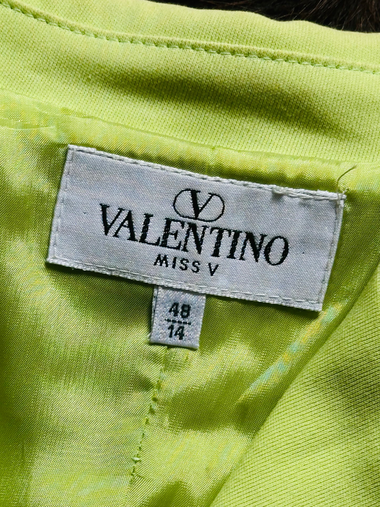 VALENTINO - Miss V Giacca Lime Vintage – Made in Italy