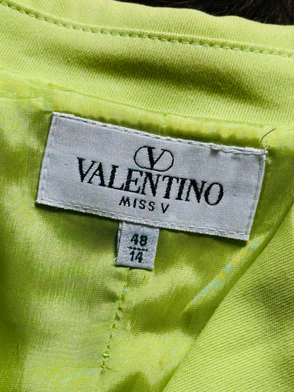VALENTINO - Miss V Giacca Lime Vintage – Made in Italy