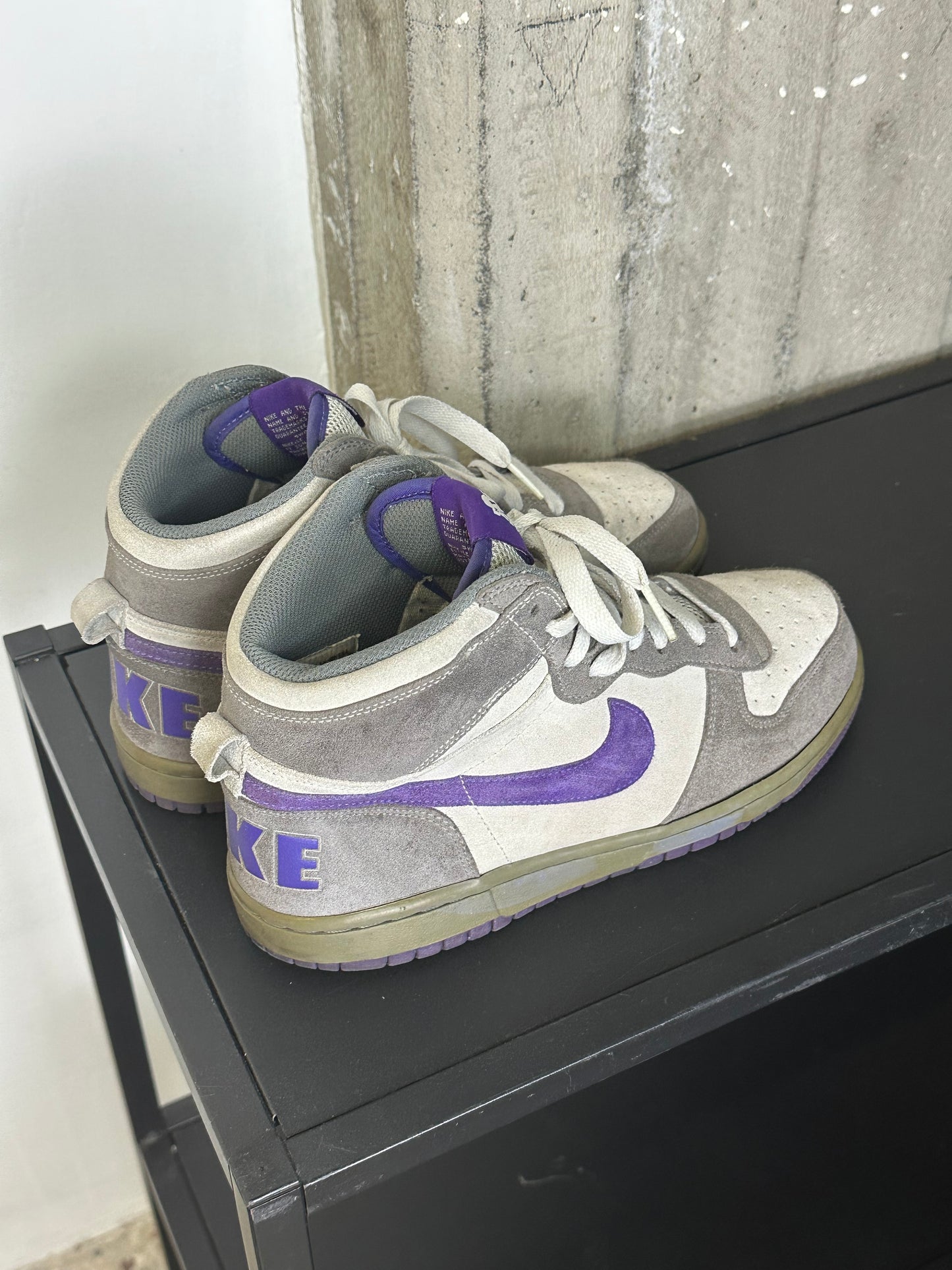 NIKE - Dunk High Premium – Purple/Gray (2009 Release) | Tg 40