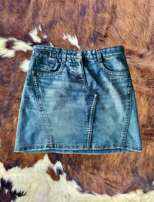 Calvin Klein skirt belt y2k