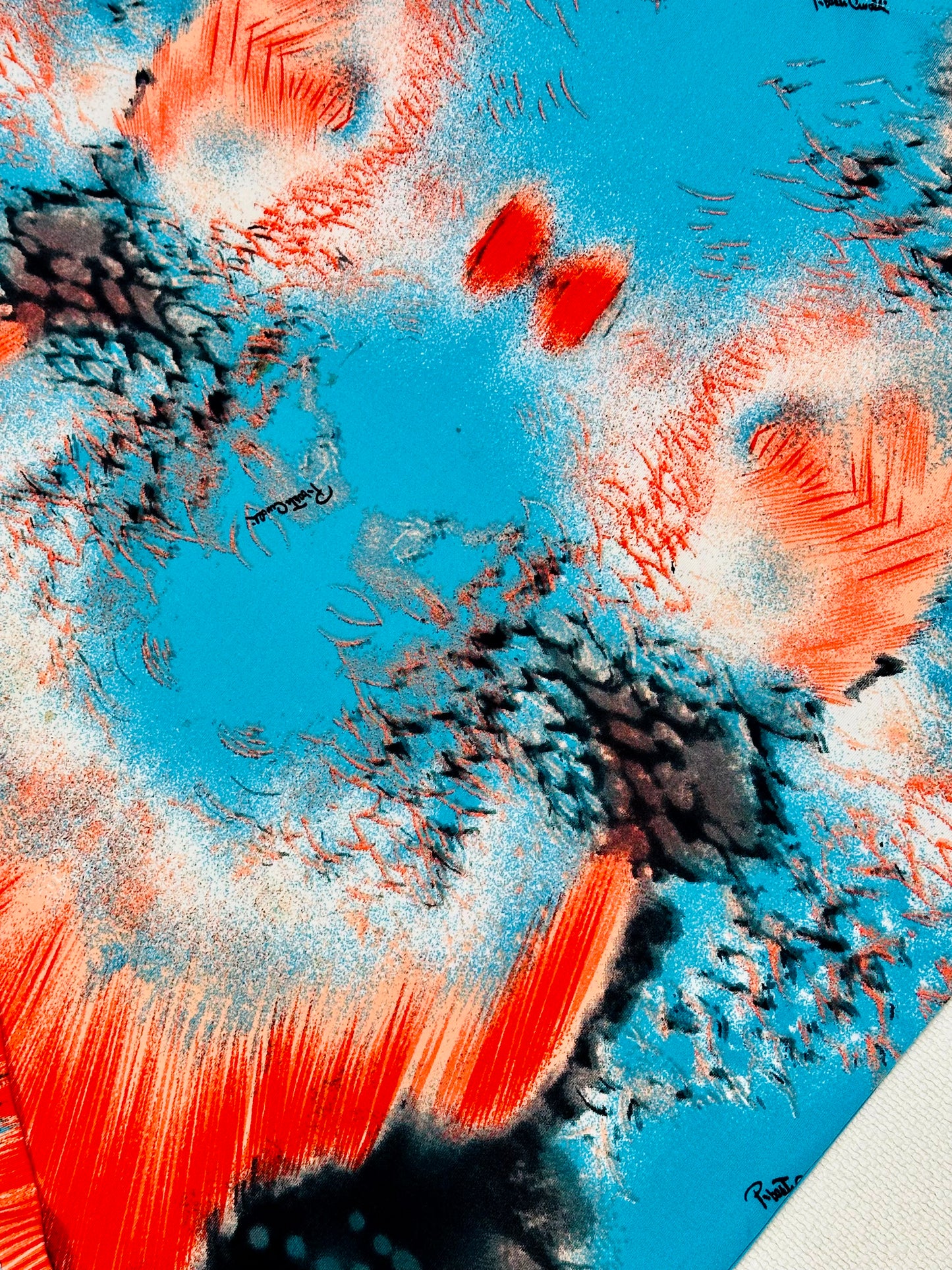 ROBERTO CAVALLI – T-shirt Adstract Animal Print | L