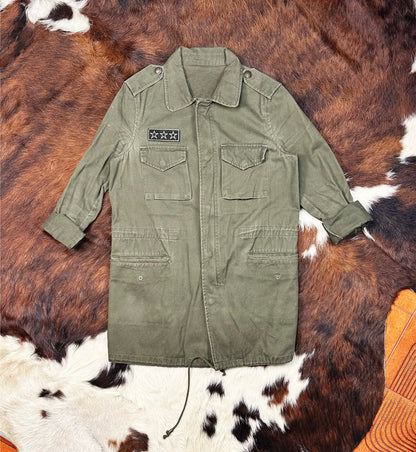 Giacca Utility Military Verde Oliva – Cotton Field Jacket