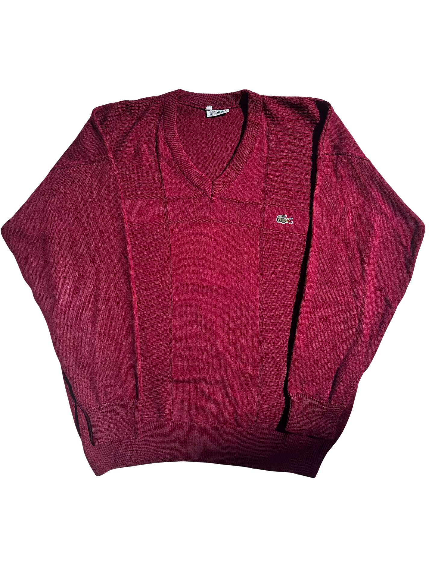 LACOSTE - Pullover burgundi