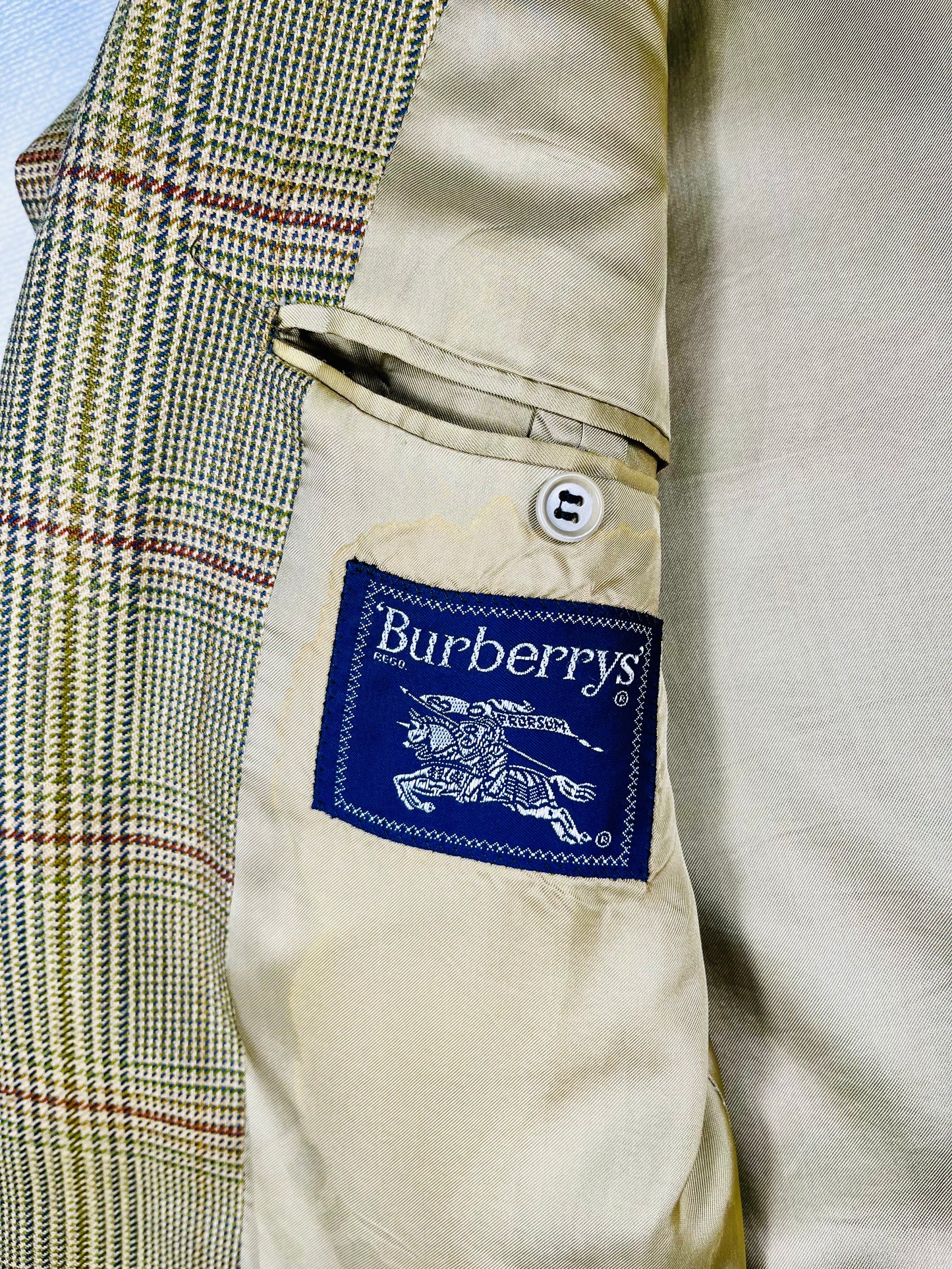 BURBERRY - Giacca Blazer vintage in tartan